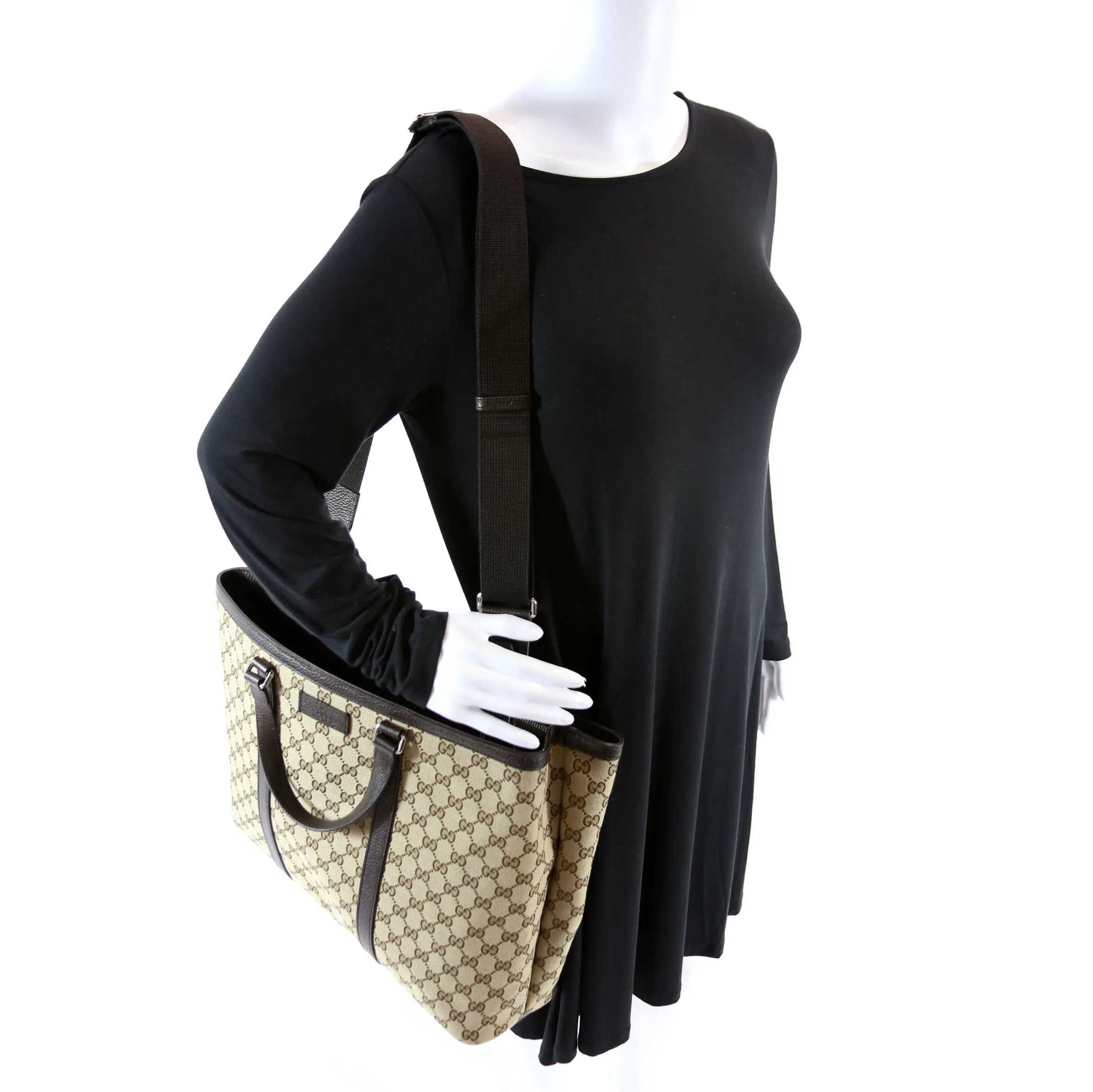 449169 GG Canvas Joy Large Tote