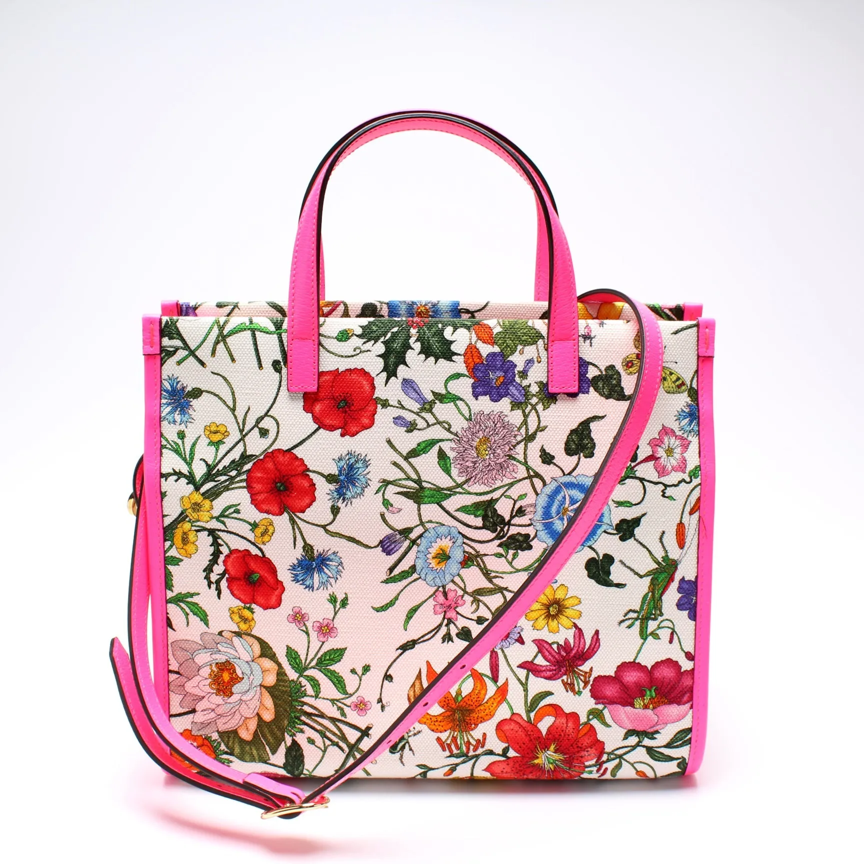 550141 Canvas Flora Tote Medium