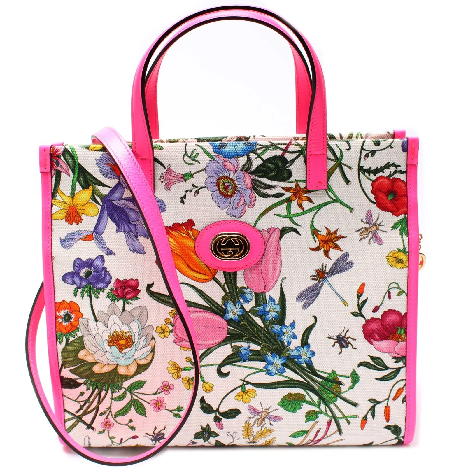 550141 Canvas Flora Tote Medium