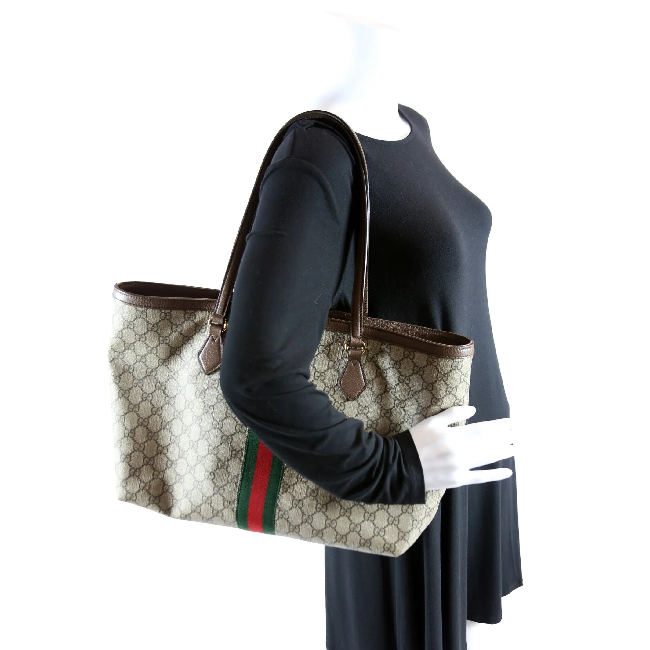 631685 Ophidia Tote GG Supreme