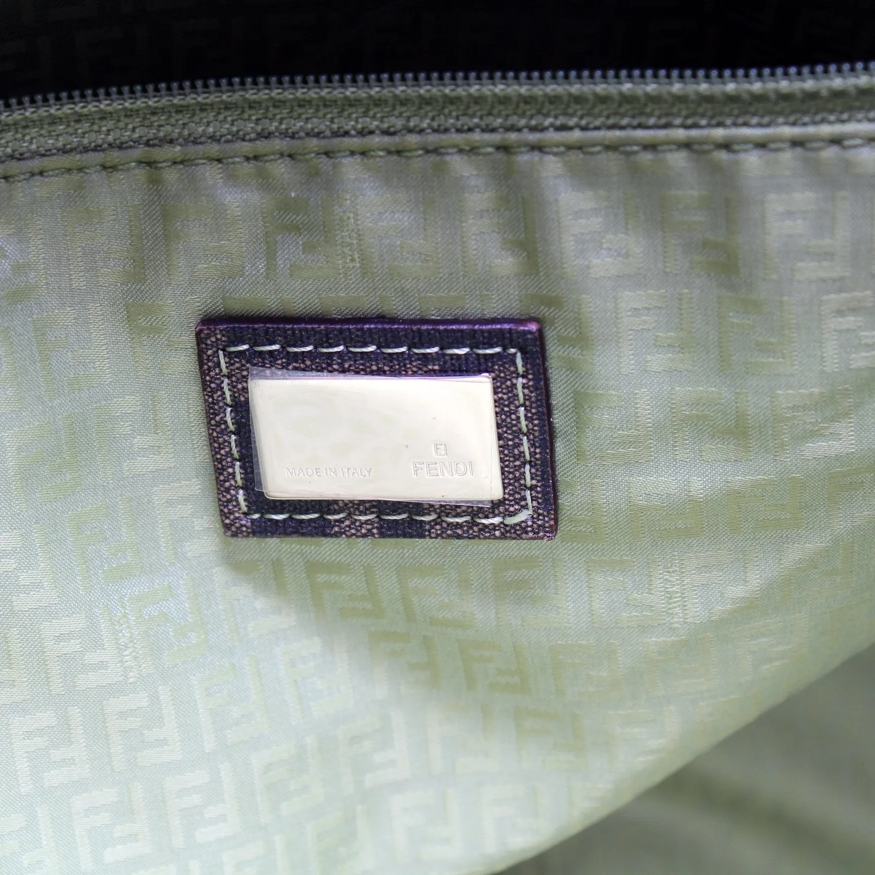8BH185 Coated Zip Tote