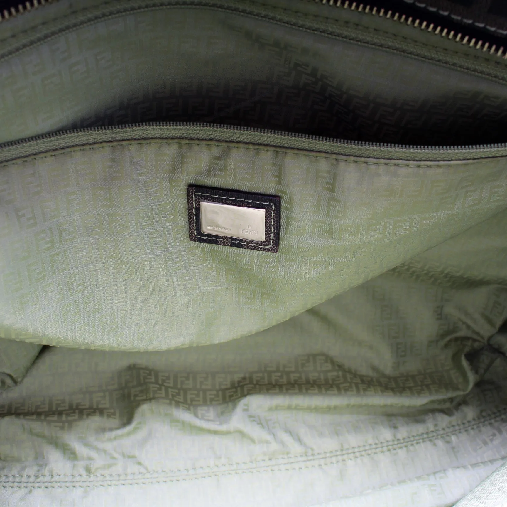 8BH185 Coated Zip Tote