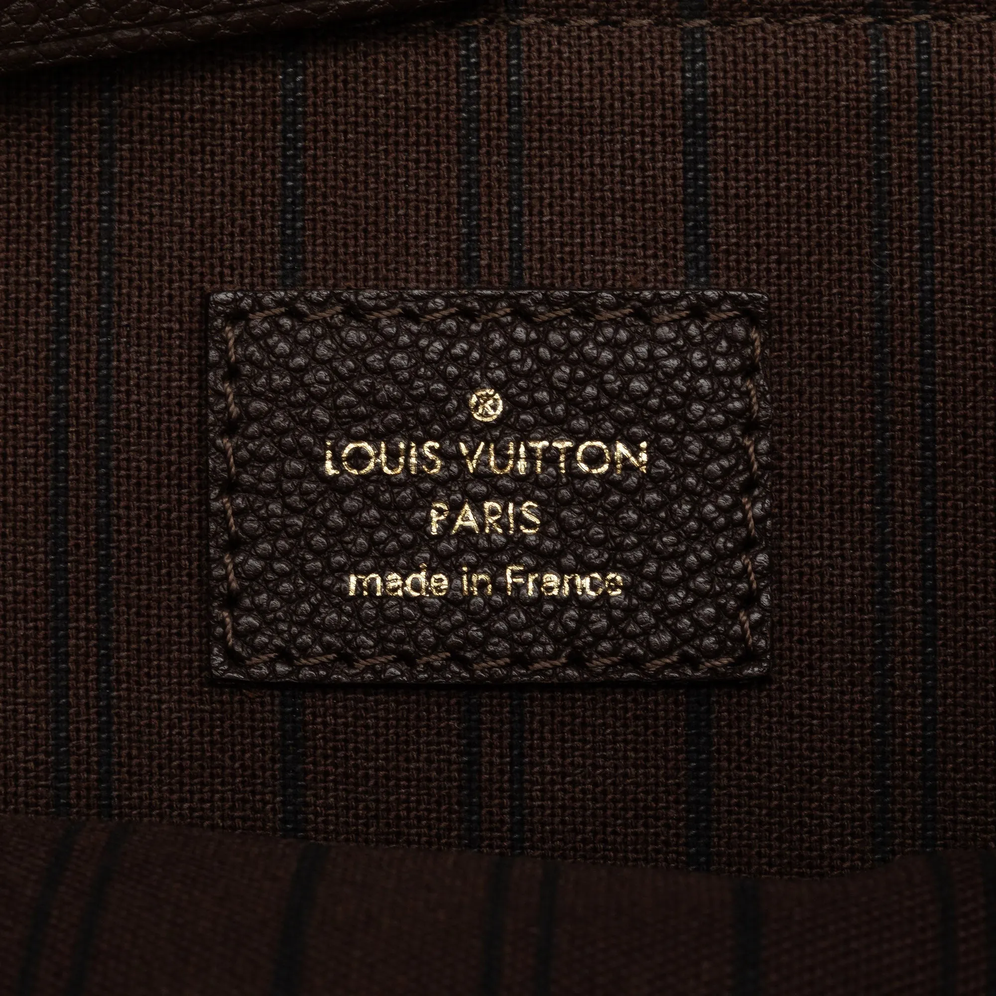 Brown Louis Vuitton Monogram Empreinte Citadine PM Tote Bag