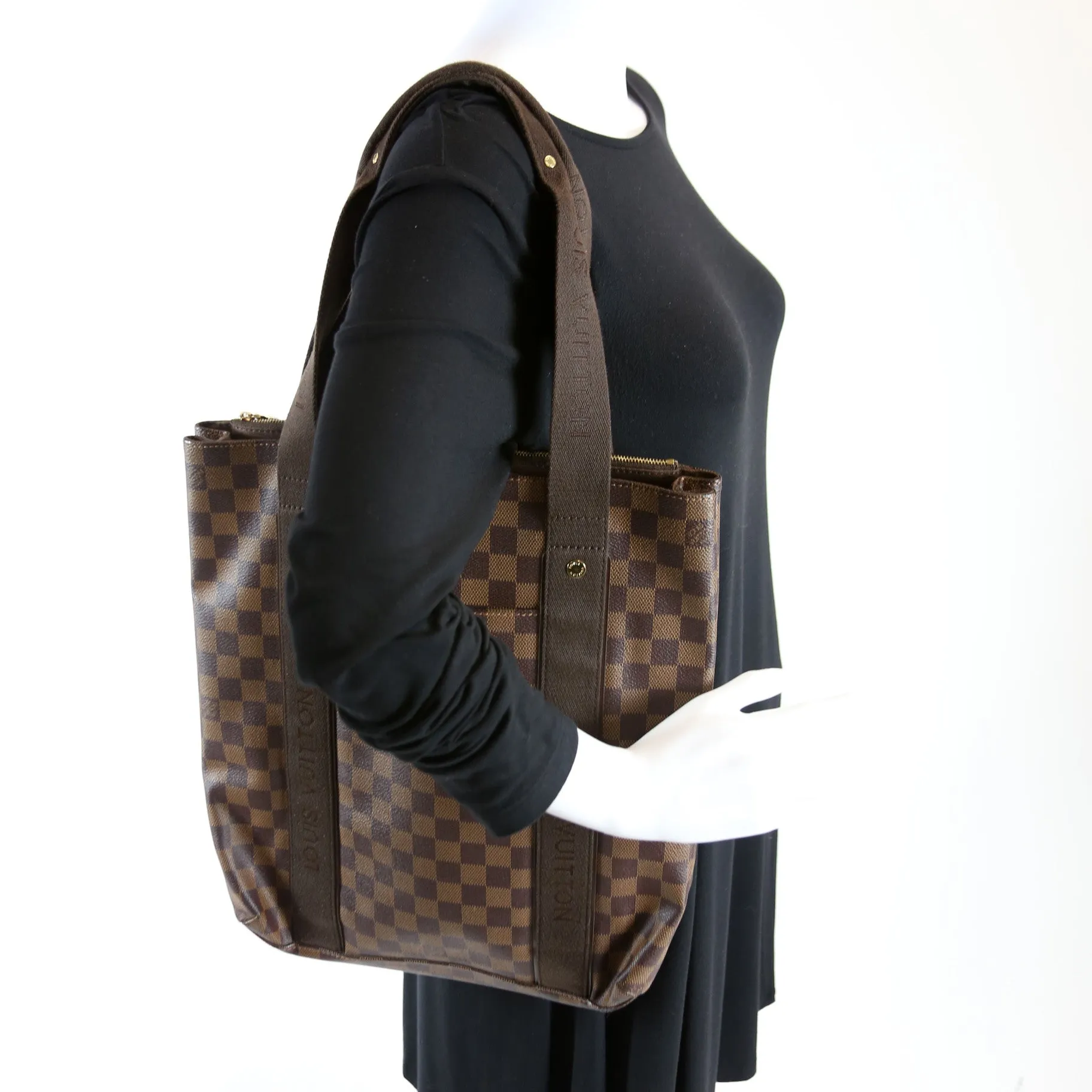 Cabas Beaubourg Damier Ebene