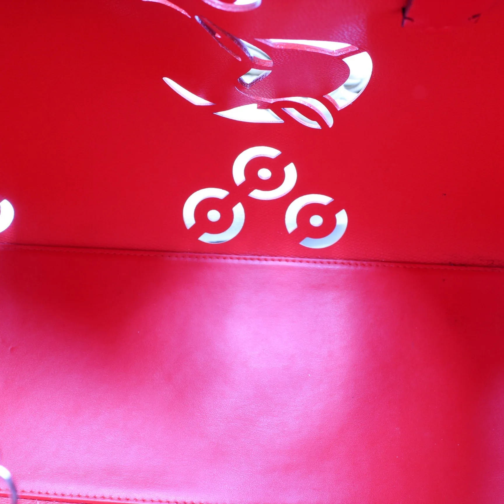 Cabata Tote Large With Pouch Perforated Loubinthesky