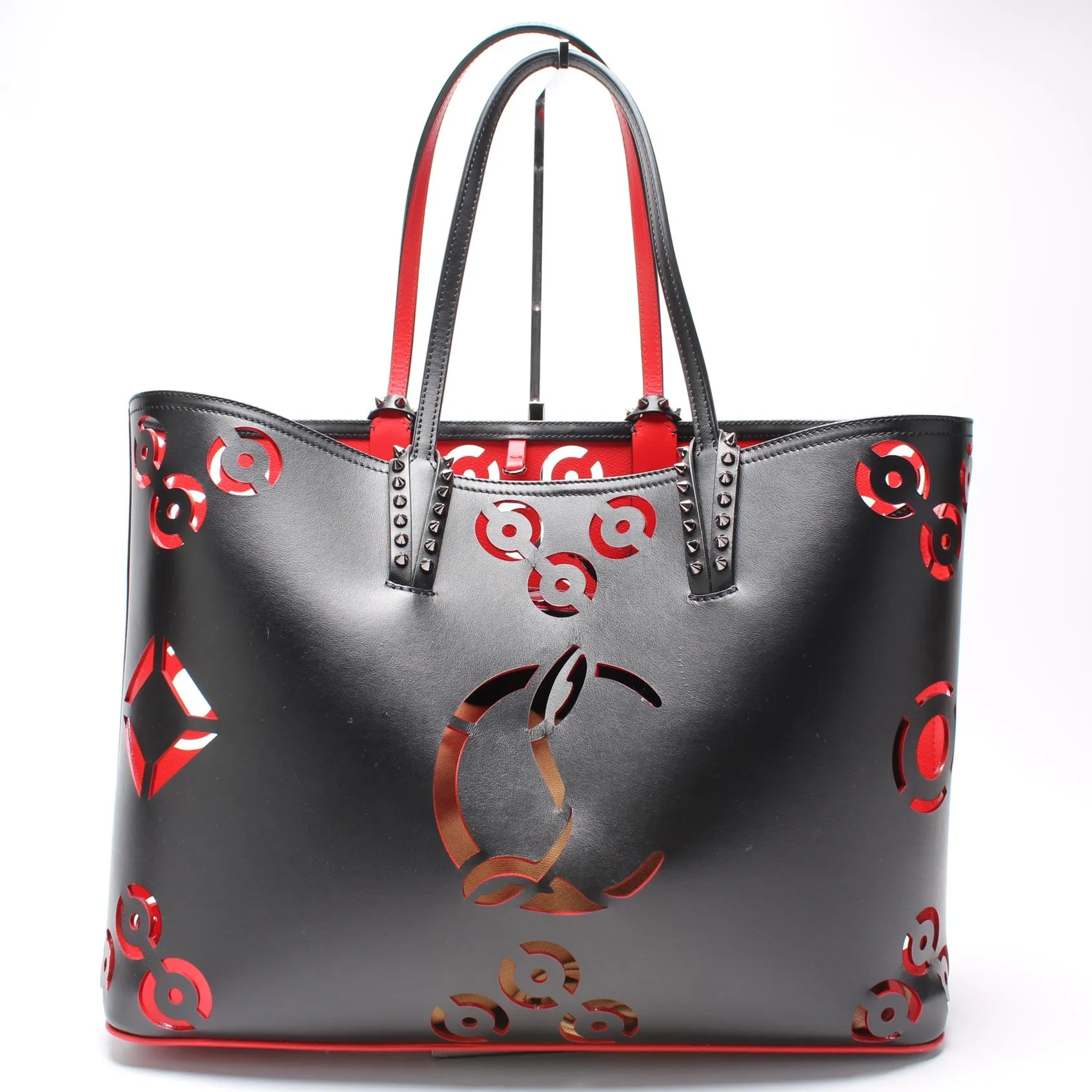 Cabata Tote Large With Pouch Perforated Loubinthesky