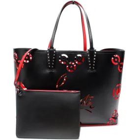 Cabata Tote Large With Pouch Perforated Loubinthesky