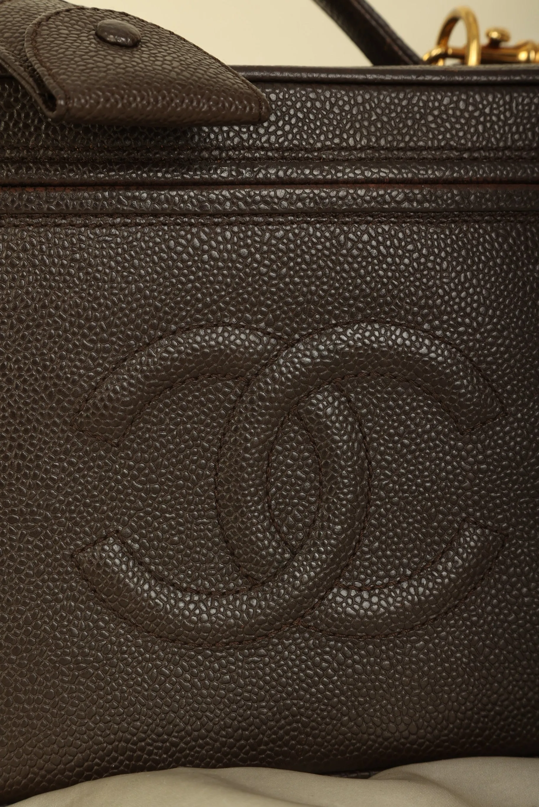 Chanel 1997 Caviar Vanity Case