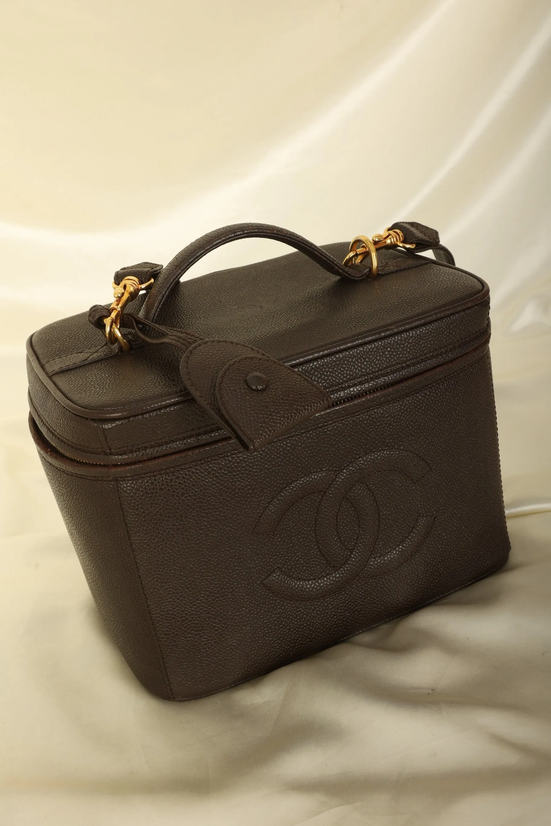 Chanel 1997 Caviar Vanity Case