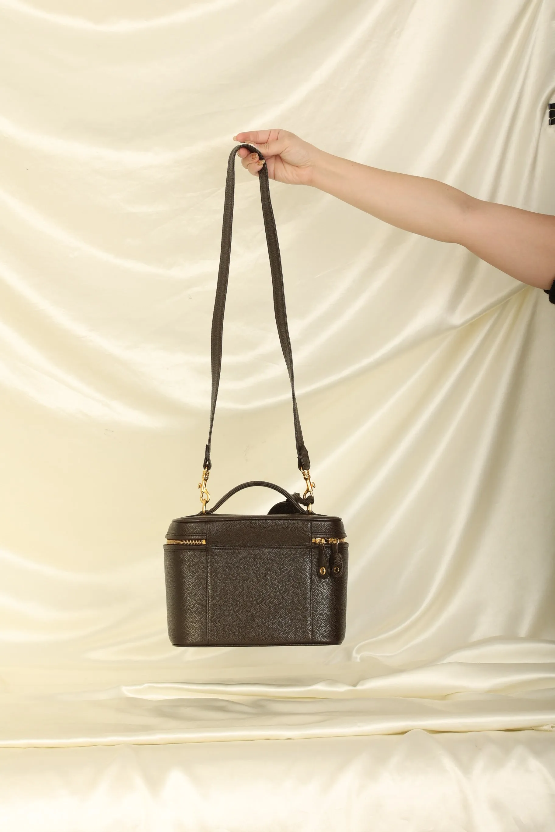 Chanel 1997 Caviar Vanity Case