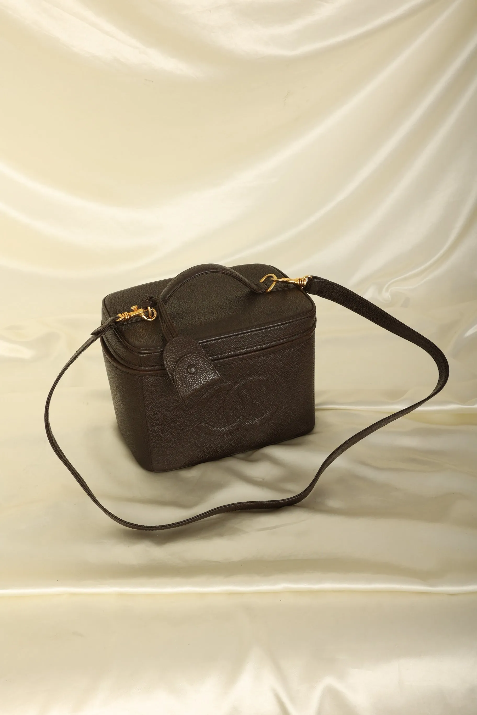 Chanel 1997 Caviar Vanity Case
