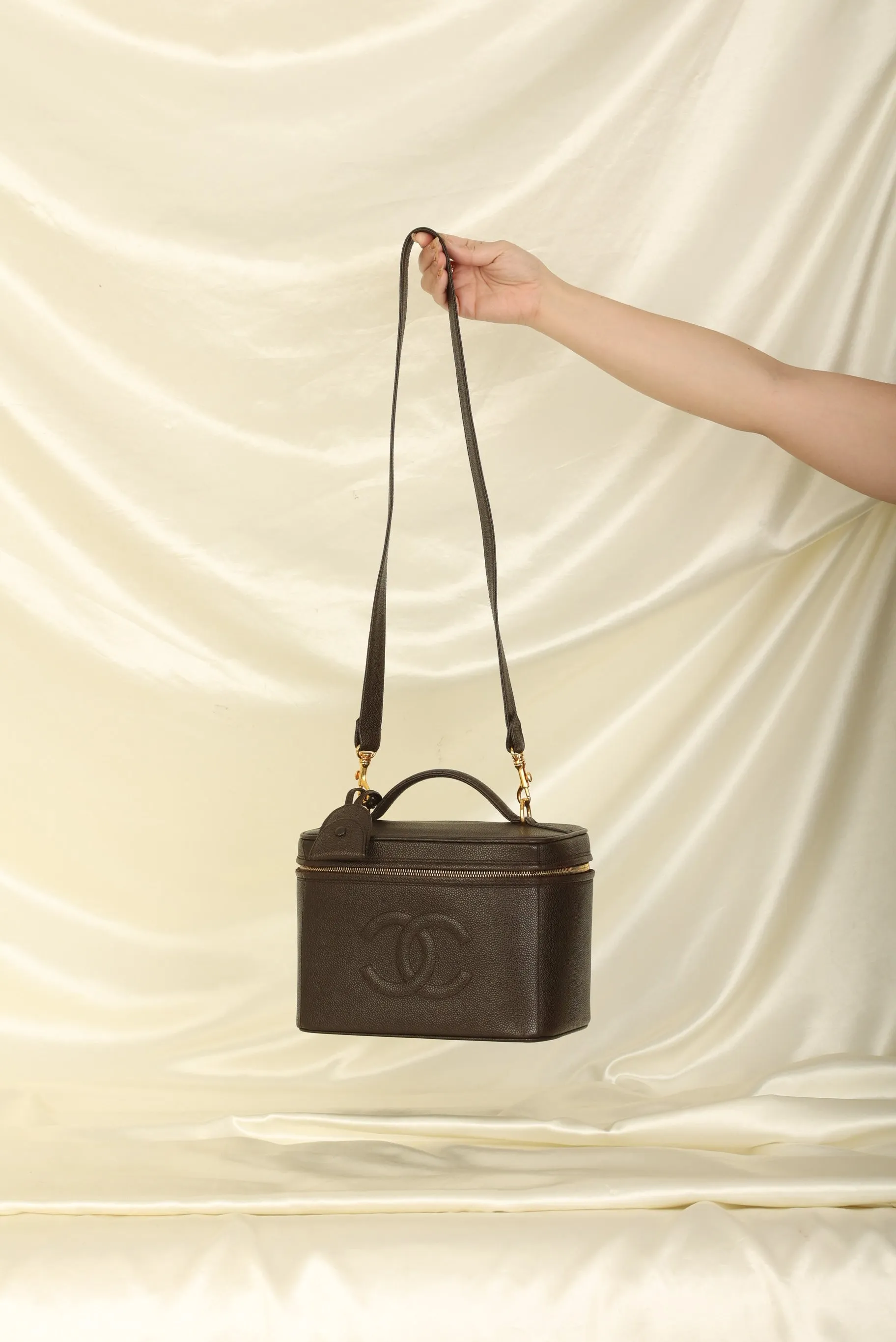 Chanel 1997 Caviar Vanity Case