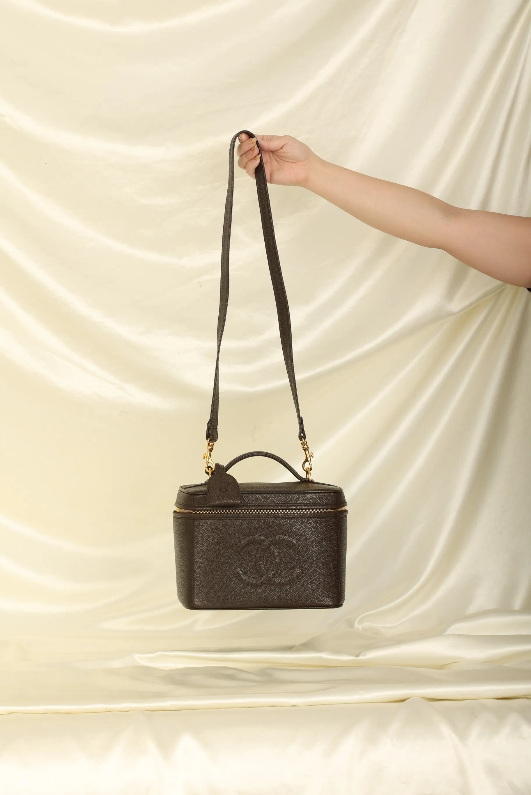Chanel 1997 Caviar Vanity Case