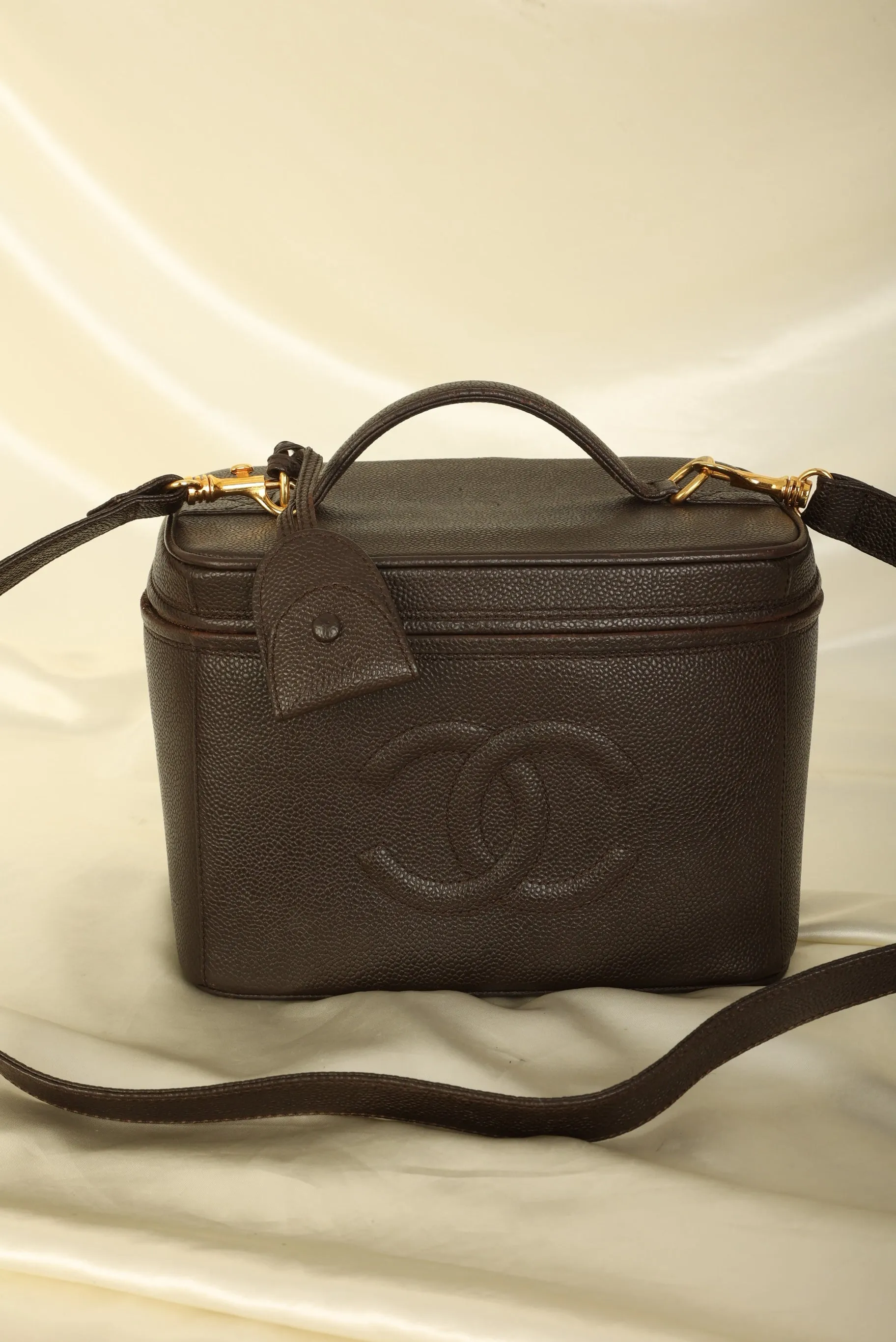 Chanel 1997 Caviar Vanity Case