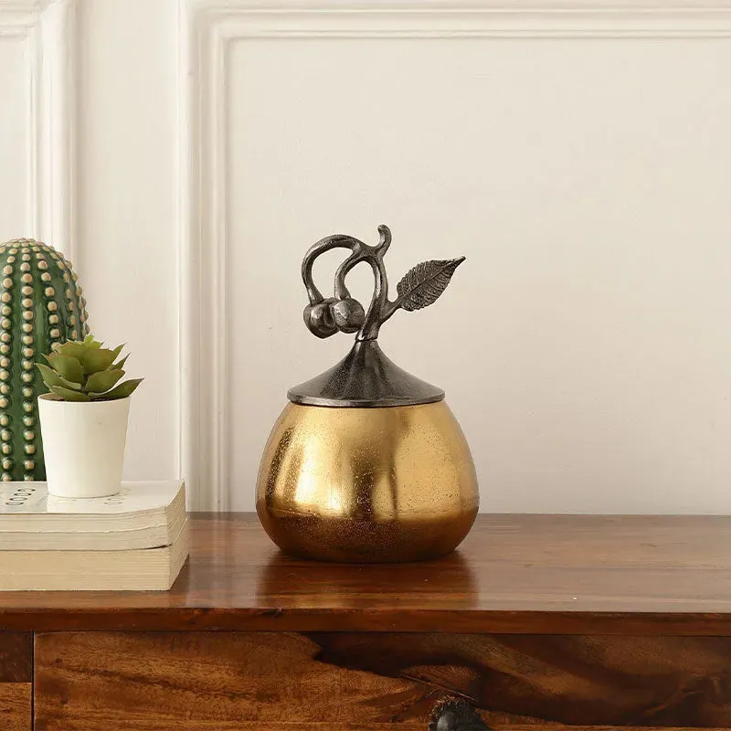 Cherry Vine Decorative Box | 5 x 6 x 8 inches
