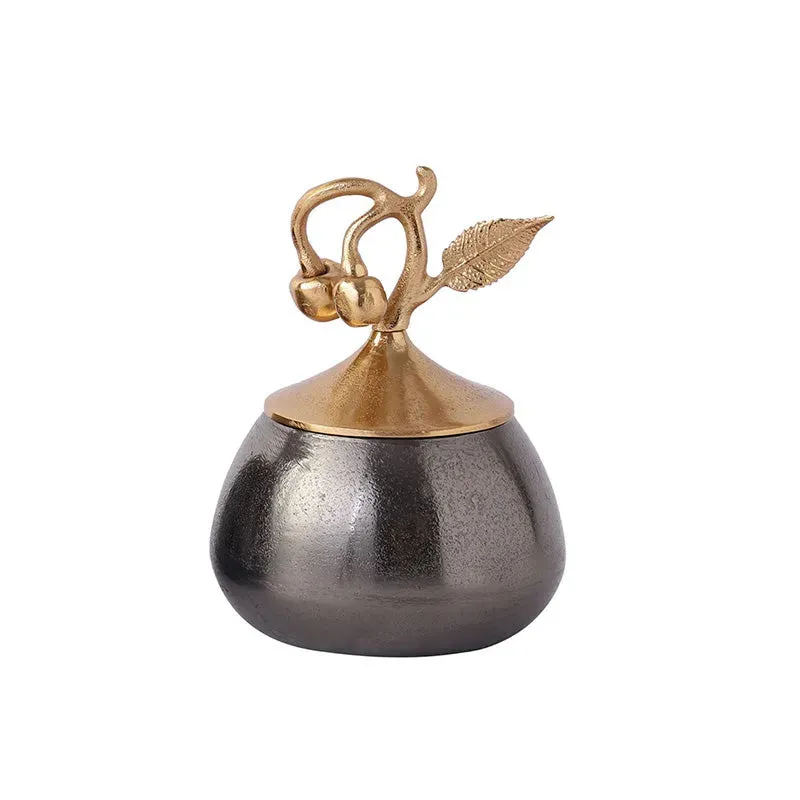 Cherry Vine Decorative Box | 5 x 6 x 8 inches