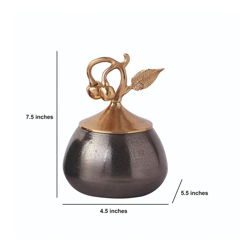 Cherry Vine Decorative Box | 5 x 6 x 8 inches