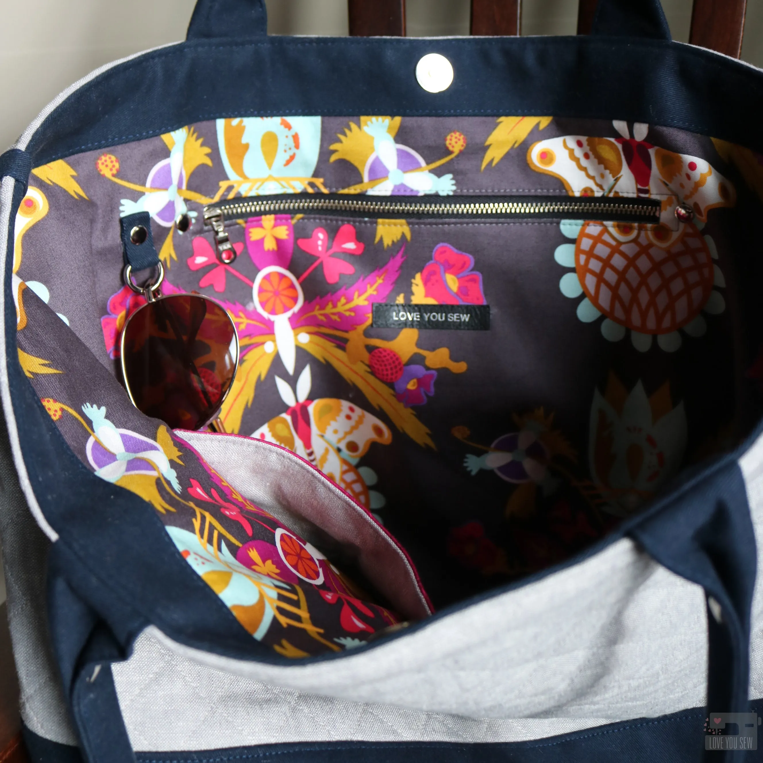 Colleen Tote Bag Digital Sewing Pattern