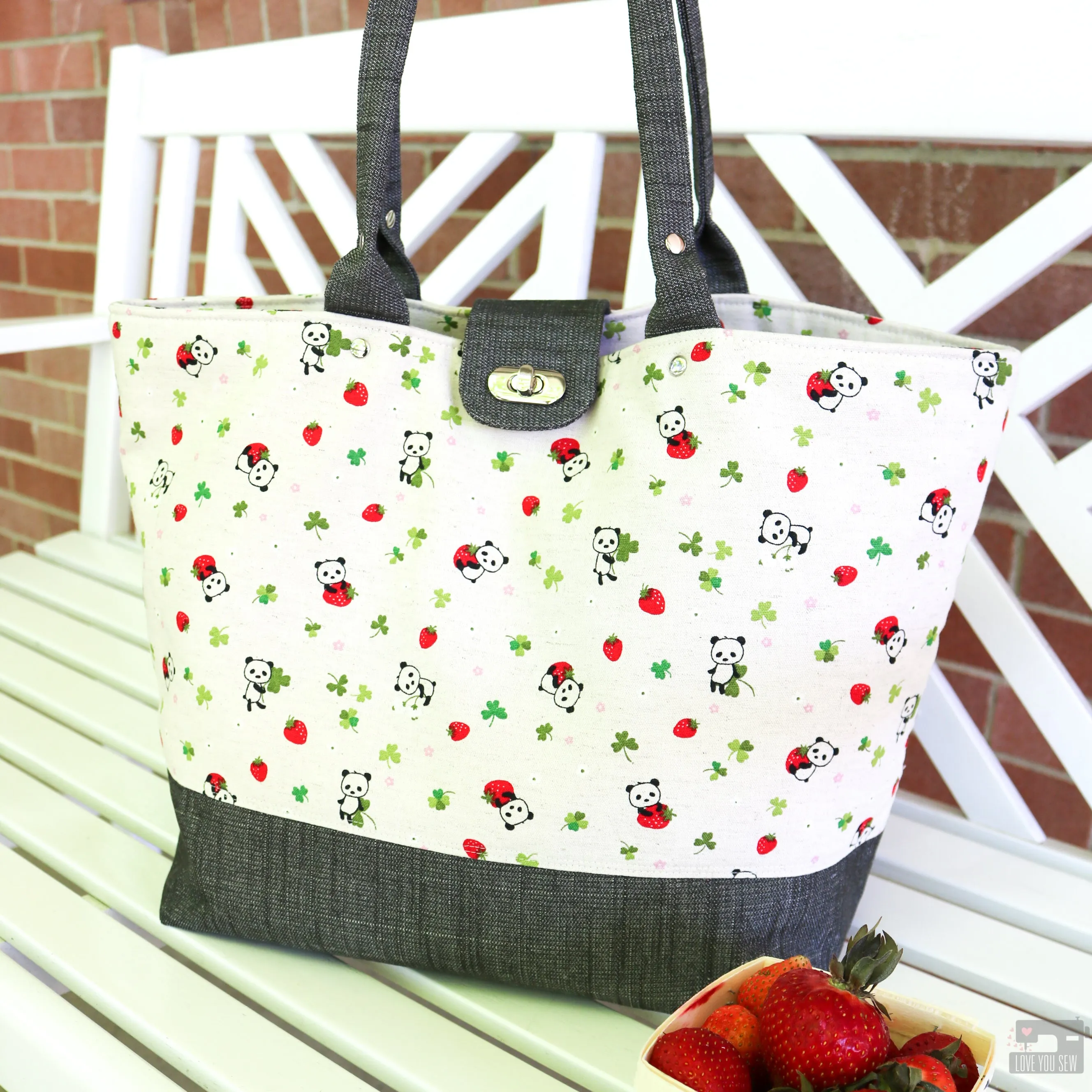 Colleen Tote Bag Digital Sewing Pattern
