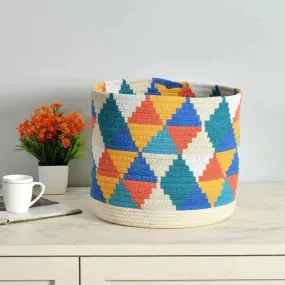 Diamond Design Storage Basket