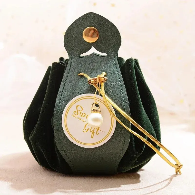 Dice Bag, Leather Pouch
