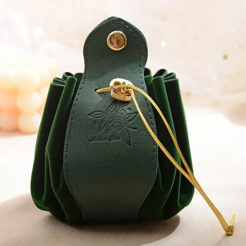 Dice Bag, Leather Pouch