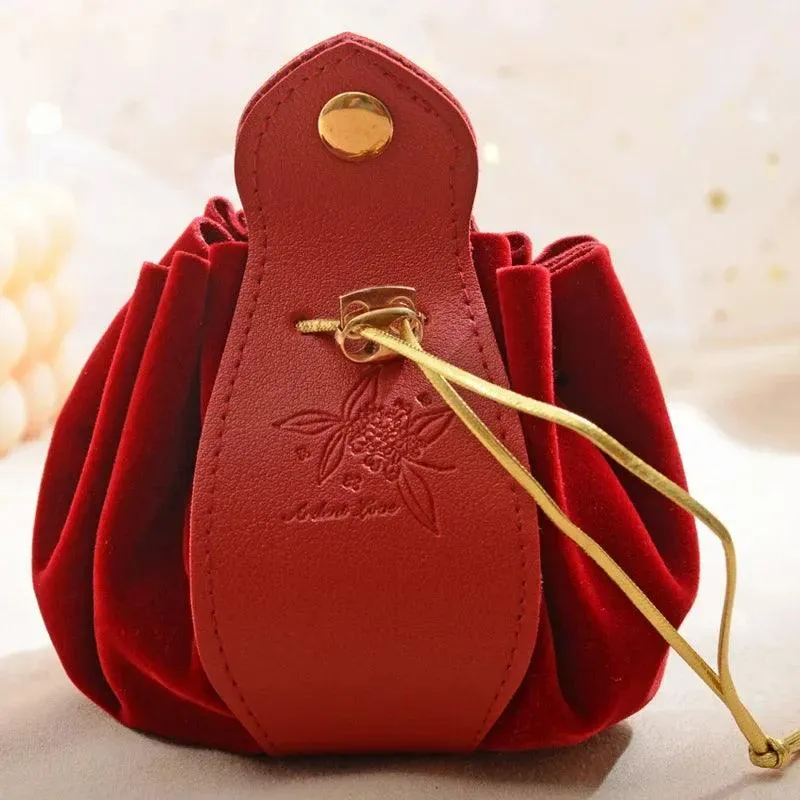 Dice Bag, Leather Pouch