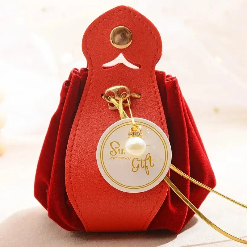 Dice Bag, Leather Pouch