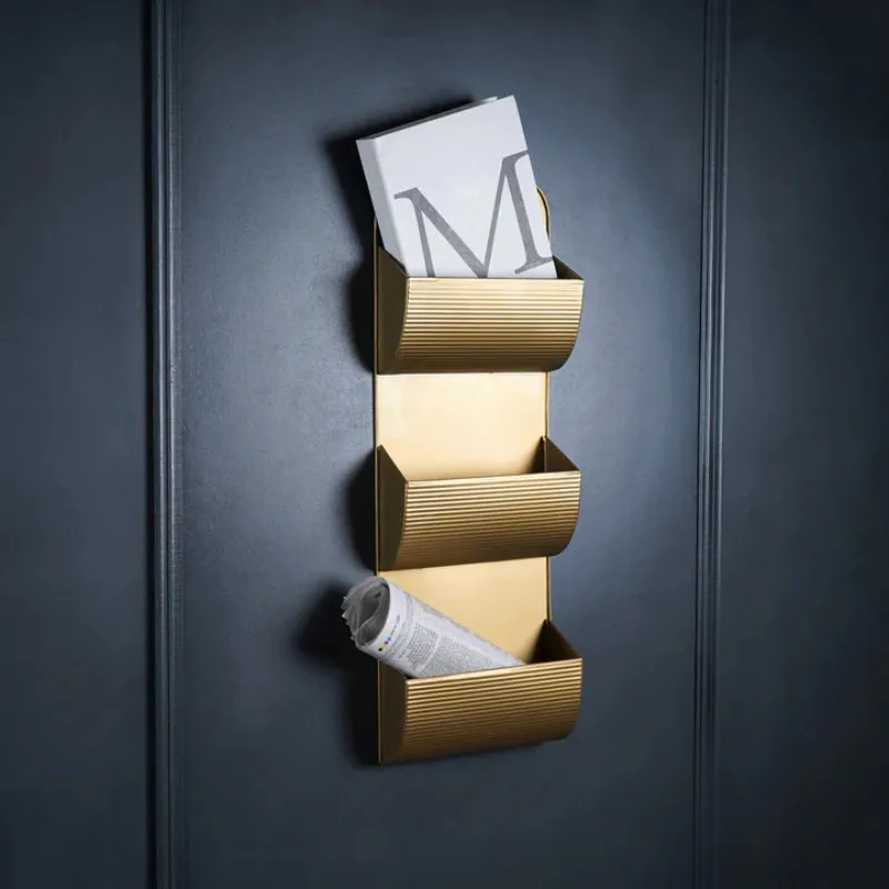 Golden Cascade Handcrafted Wall Mounted Muti-Purpose Holder