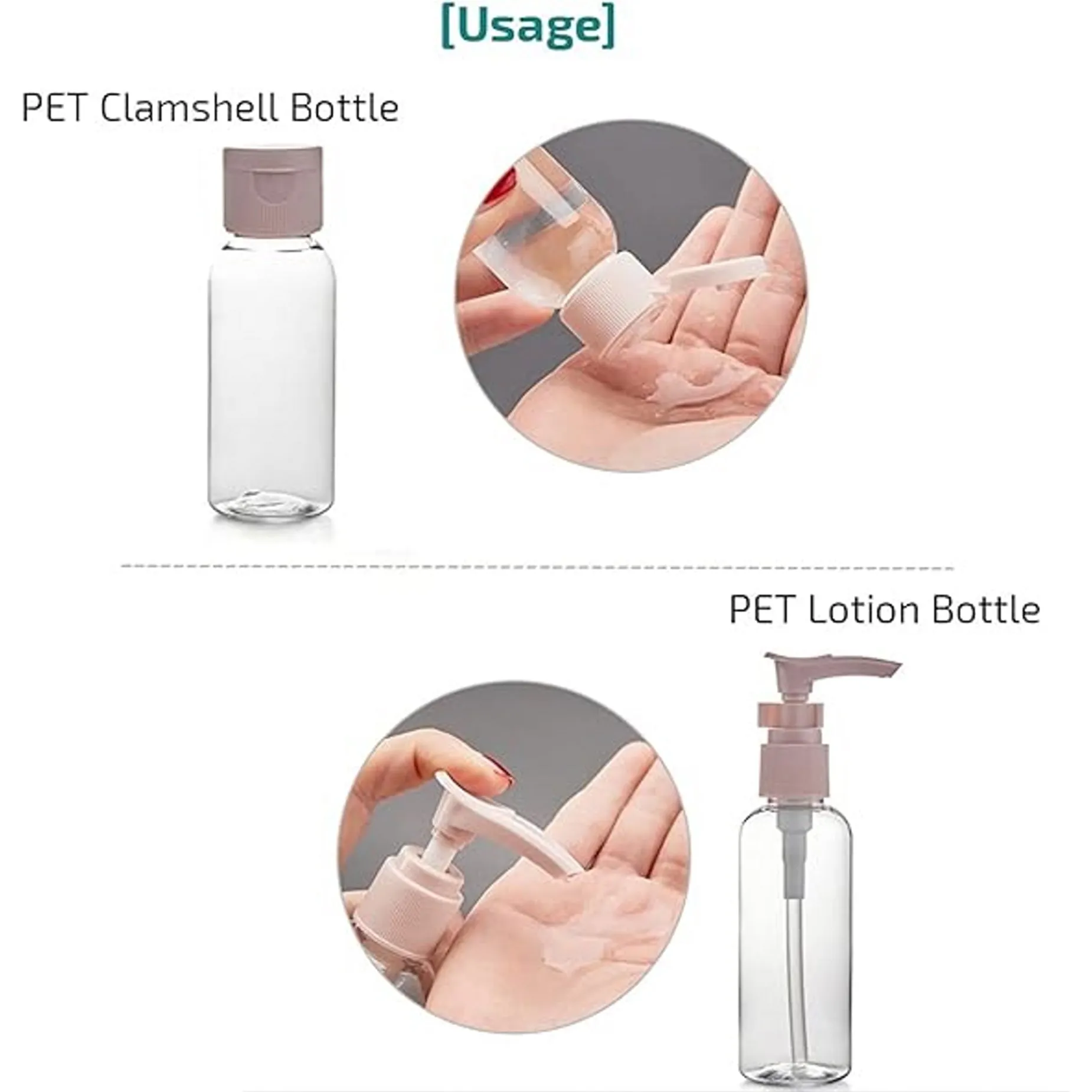 Gonex Tsa Approved Travel Bottles & Travel Size Containers For Toiletries