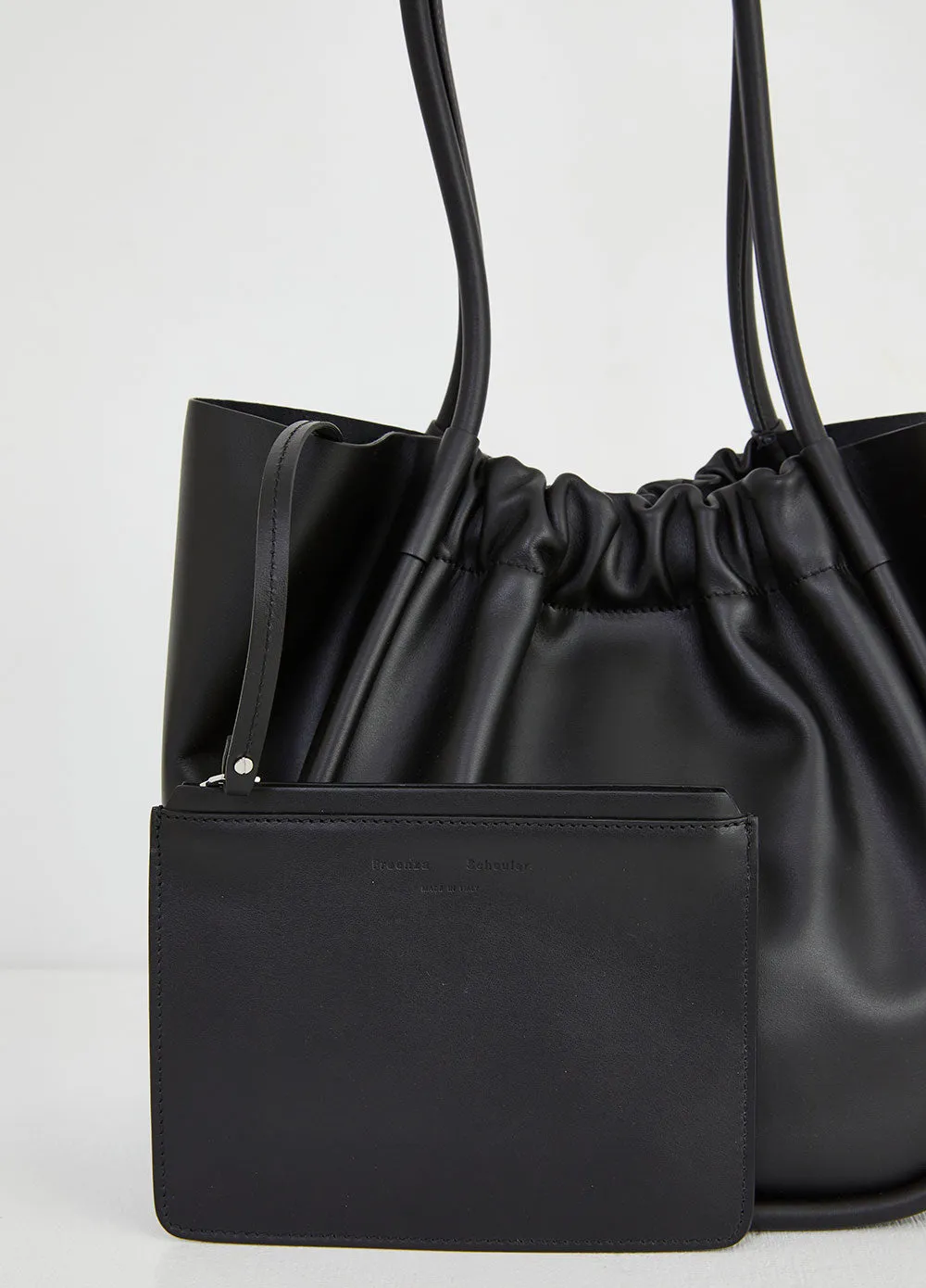 Large Ruched Tote