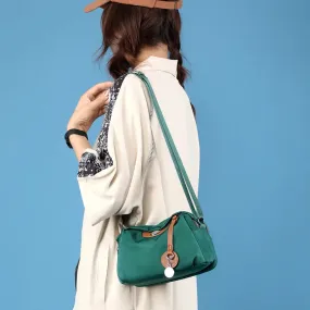 Luxury Modern Women's Waterproof Nylon Pillow Style Crossbody Handbag Purse Large Capacity Female Casual Shoulder Bag