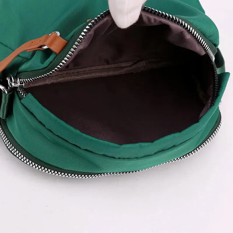 Luxury Modern Women's Waterproof Nylon Pillow Style Crossbody Handbag Purse Large Capacity Female Casual Shoulder Bag