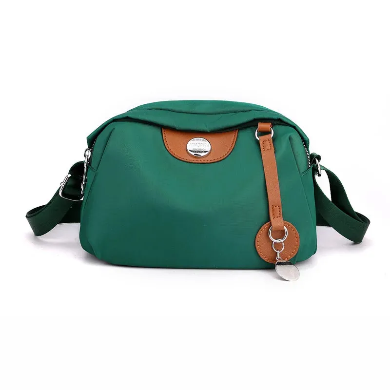 Luxury Modern Women's Waterproof Nylon Pillow Style Crossbody Handbag Purse Large Capacity Female Casual Shoulder Bag