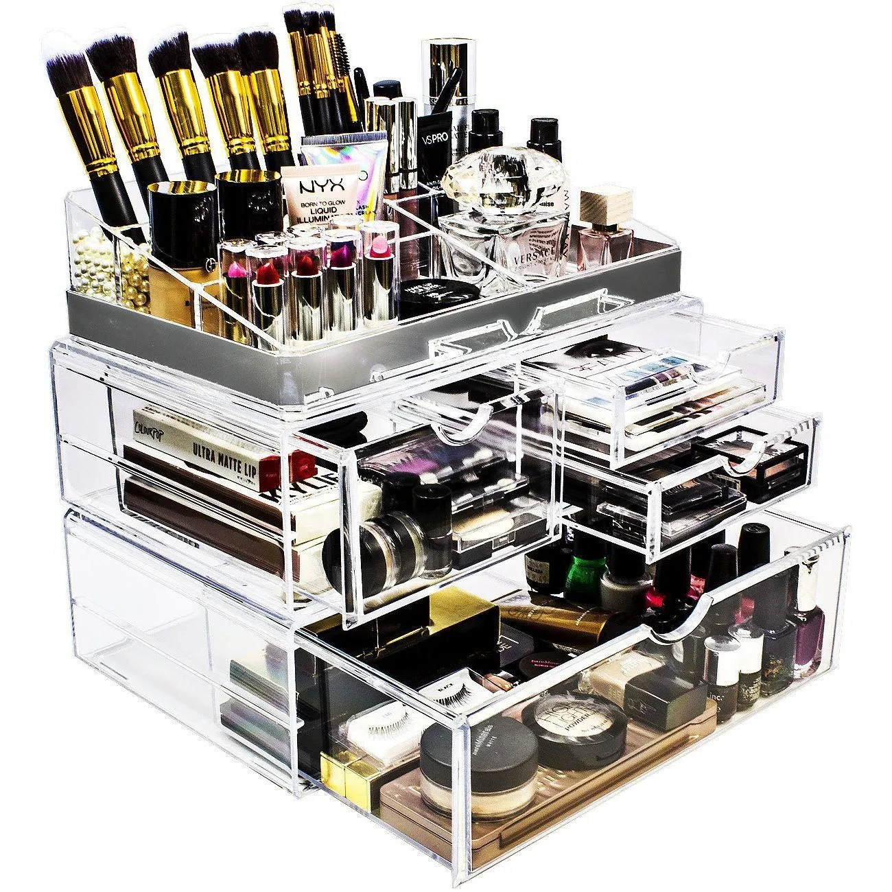 Makeup Organizer Case (4 Drawer 3Pc)