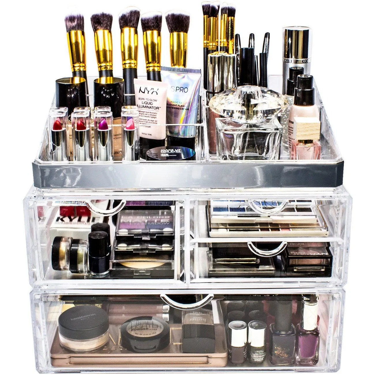 Makeup Organizer Case (4 Drawer 3Pc)