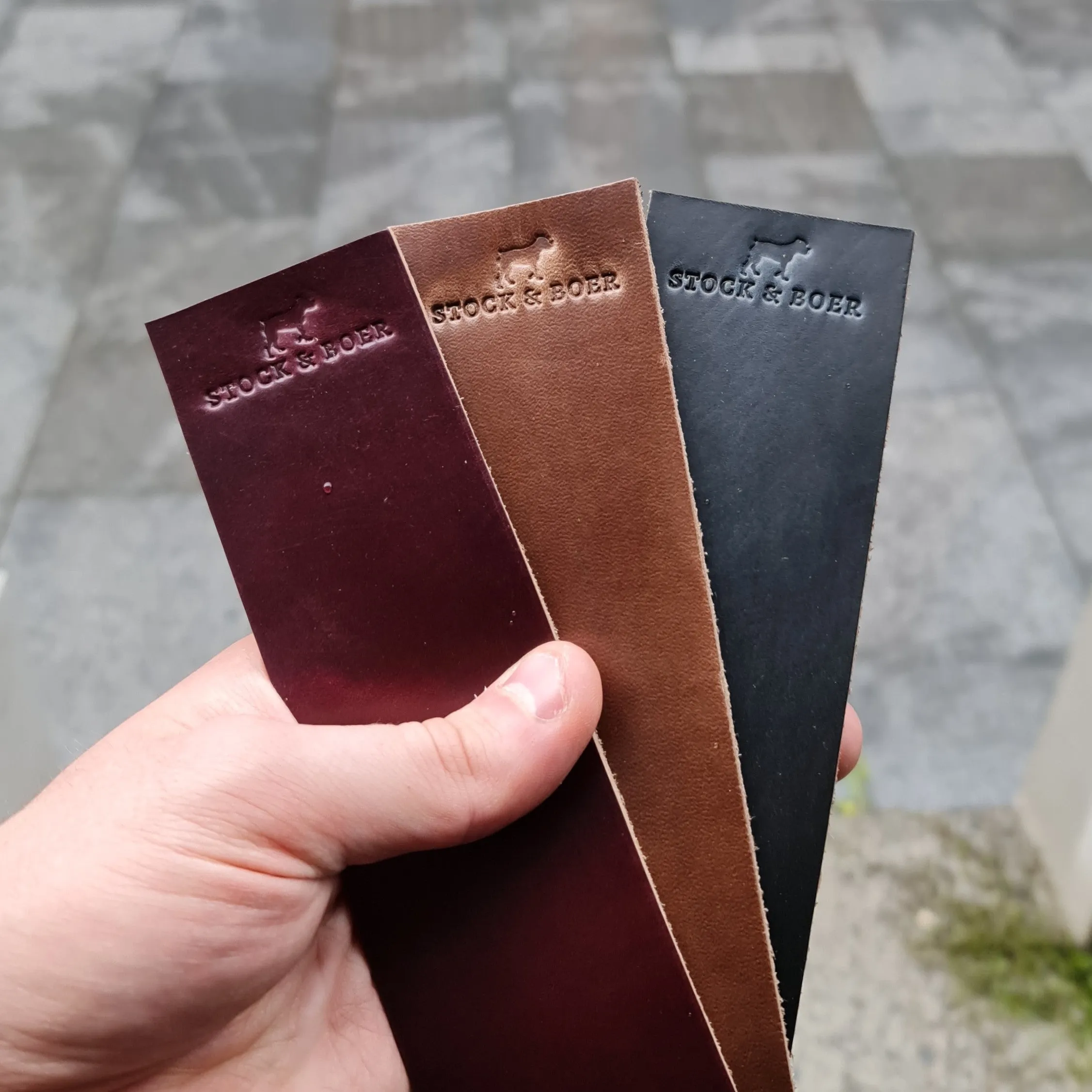 No. 11 RAILMAN Bookmark - Horween Chromexcel