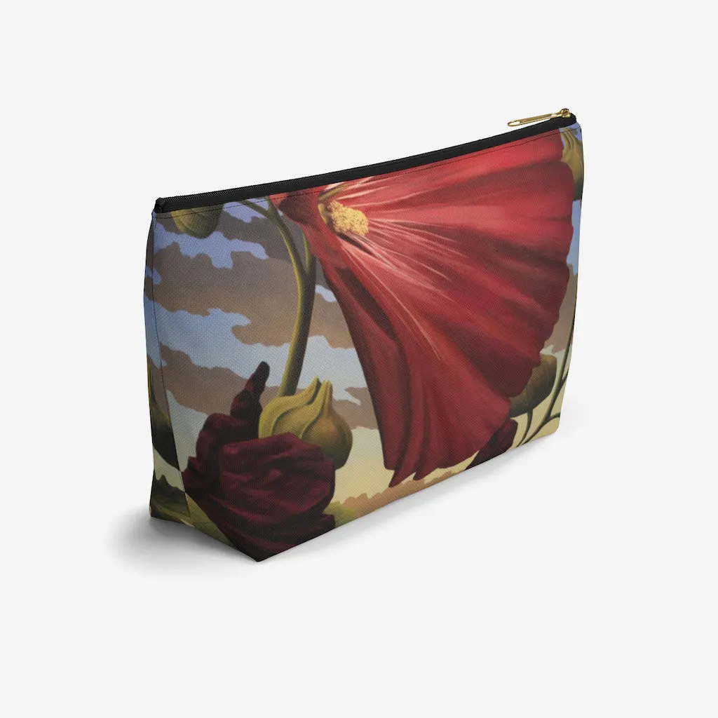 Sage Ocean Bloom Accessory Pouch