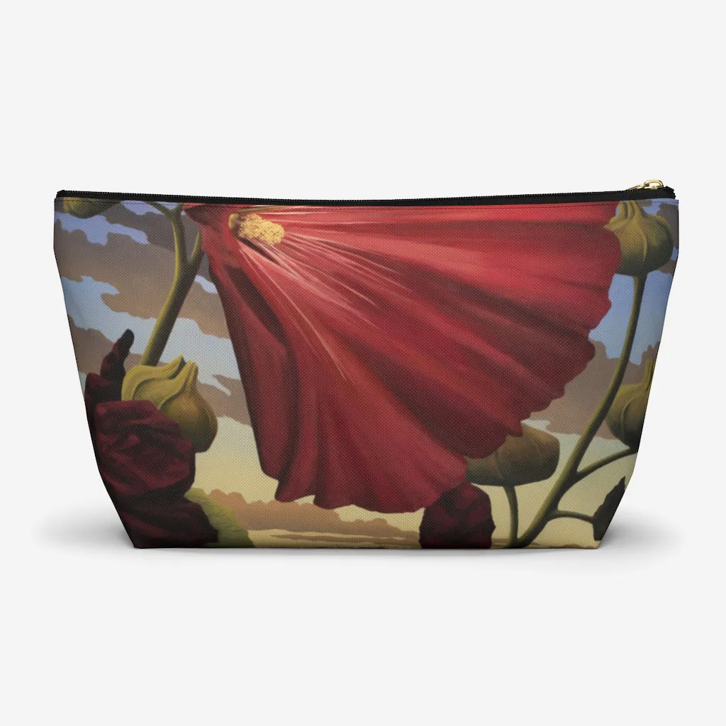 Sage Ocean Bloom Accessory Pouch