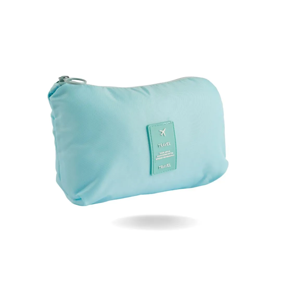 TRAVEL-READY COSMETIC POUCH