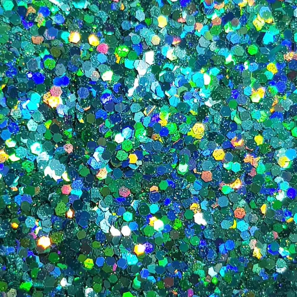 Turquoise Festival Glitter (Holographic Chunky Glitter Mix) - Little Mermaid