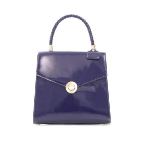 Yorkville Patent Small Arm Bag - Purple